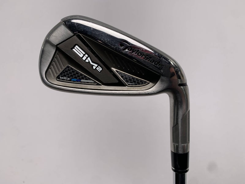 TaylorMade SIM2 MAX Single 5 Iron KBS Max MT 85g Regular Steel Mens RH