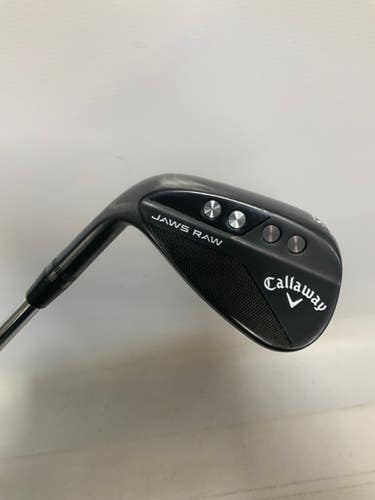 Used Callaway JAWS RAW BLACK 52 10S Golf Wedge Mens LH 52 Degree 11823-S000037464