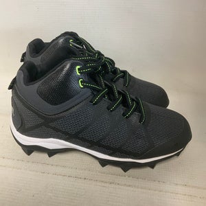 Used Riddell GENERATOR Jr FB Cleats Black Junior 01 11823-S000037463