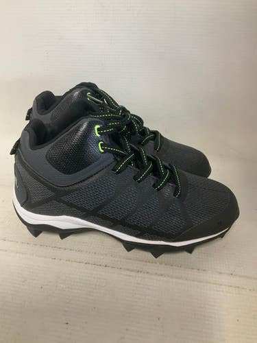 Used Riddell GENERATOR Jr FB Cleats Black Junior 01 11823-S000037463