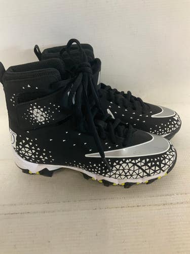 Used Nike FORCE SAVAGE SHARK Jr FB Cleats Black Junior 01 11823-S000037454