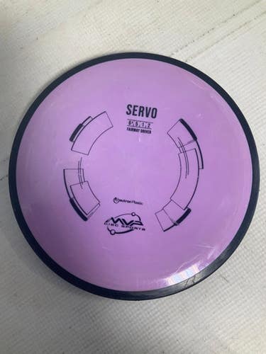 Used MVP SERVO NEUTRON PLASTIC Disc Golf Driver Purple 11823-S000037435