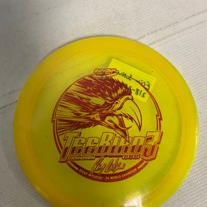 Used Innova TEEBIRD 3 Disc Golf Driver Yellow 11823-S000037424