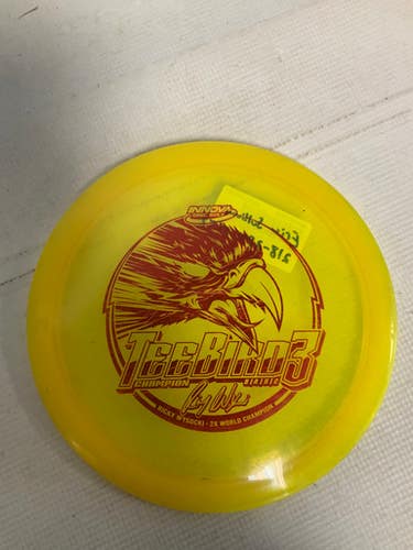 Used Innova TEEBIRD 3 Disc Golf Driver Yellow 11823-S000037424
