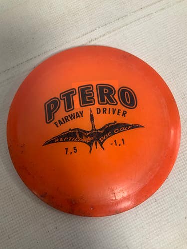 Used REPTILIAN PTERO Disc Golf Driver Orange 11823-S000037423