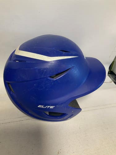 Used Easton ELITE Batting Helmet No Mask Royal Blue M/L 11823-S000037384