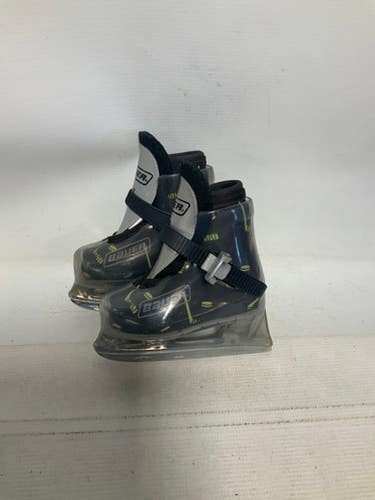 Used Bauer BUCKLE Boys Softboot Skate Grey Youth 06.0 11823-S000037382