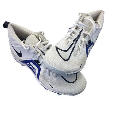 Used Nike ALPHA Adult FB Cleats White Senior 11 11760-S000088764