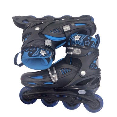 Used HIGH BOUNCE Senior Roller Quad Skates Black Adjustable 11760-S000088755