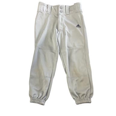 Used Adidas BASEBALL PANTS BB/SB Pant Boys Grey XXS 11760-S000088739
