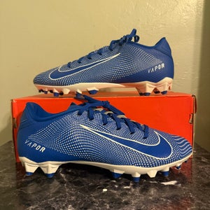 Men's Size 10 Nike Low Top Vapor Carbon Varsity Untouchable Pro 3 (Used) royal blue