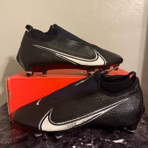 Nike Vapor Edge 360 Elite D Football Cleats Black Mens Size 11 CZ7837-001