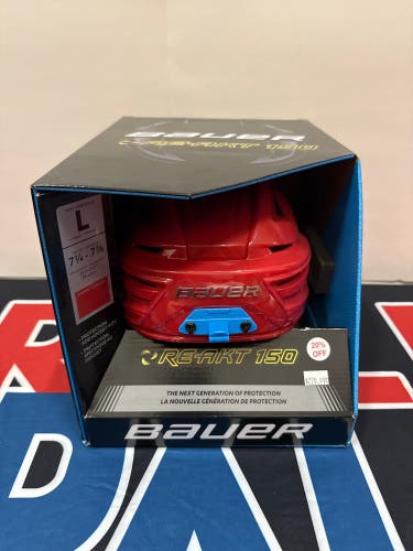 Bauer Re-Akt 150 Adult Large Red (New)