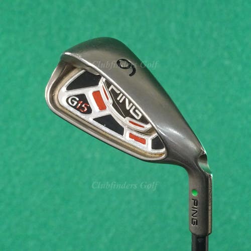 Ping G15 Green Dot Single 6 Iron Swing Science 200 Series Graphite Firm