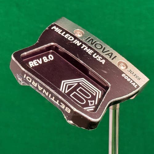 Bettinardi Inovai REV 8.0 2022 35" Short Slant-Neck Mallet Putter Golf Club
