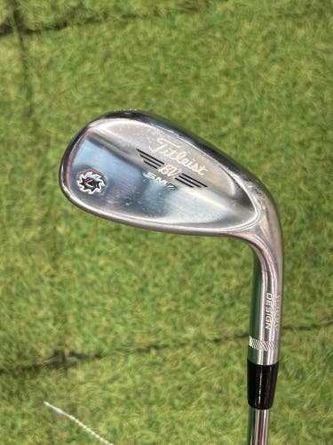 Men's 56° Titleist Vokey SM7 Tour Chrome Wedge Right Handed - BV SM7 Shaft (Used)