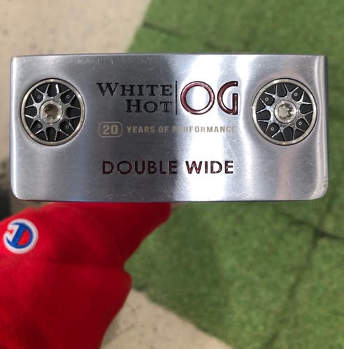 Men's Odyssey White Hot OG Double Wide Mallet Putter Right Handed 34" (Used)
