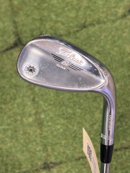 Men's 56° Titleist Vokey SM7 Tour Chrome Wedge Right Handed - BV SM7 Shaft (Used)
