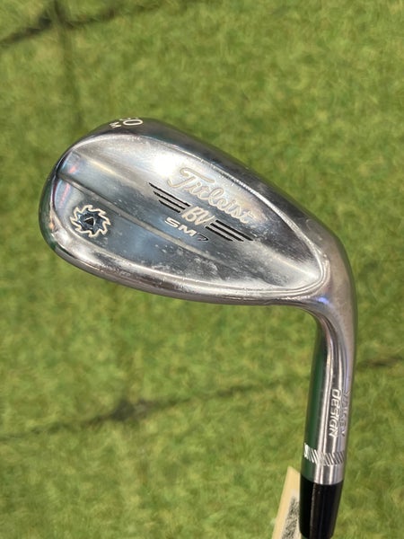 Men's 60° Titleist Vokey SM7 Tour Chrome Wedge Right Handed - BV SM7 Shaft (Used)