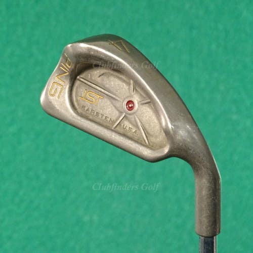 Ping ISI Nickel Maroon Dot Single 4 Iron Karsten Z-Z65 Steel Stiff