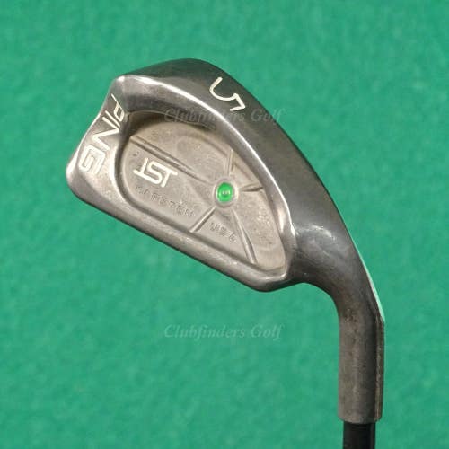Ping ISI Stainless Green Dot Single 5 Iron Factory 350 Series Graphite Stiff