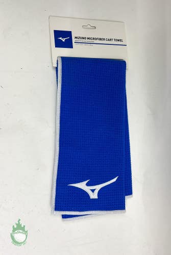 New Blue Mizuno Golf Microfiber Cart Towel
