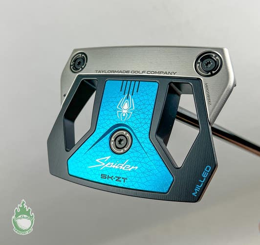Right Handed TaylorMade Spider 5K-ZT Milled 34" Putter Black Steel Golf Club