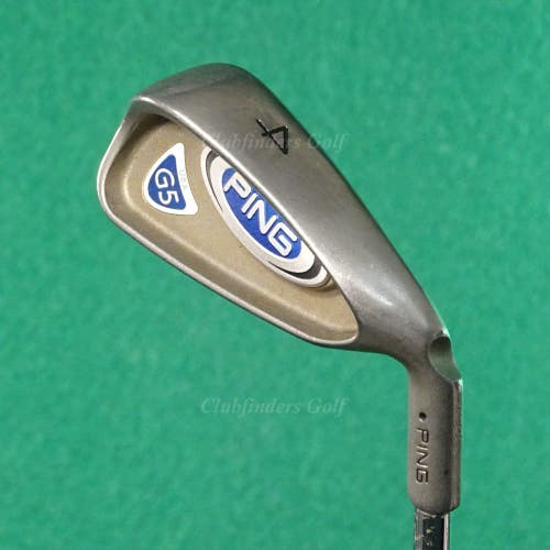 Ping G5 Black Dot Single 4 Iron Factory CS Lite Steel Stiff *READ*
