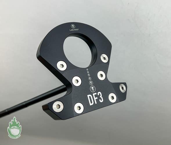 Right Handed L.A.B. Golf Directed Force 3 DF3 Putter 34" Black Steel Golf Club