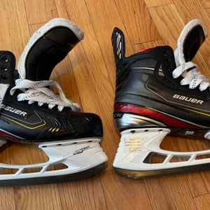 Bauer Vapor 2X Pro V-Cut Pro Stock Skates – Size 9.5D (288) – Bladetech Afterburner Runners