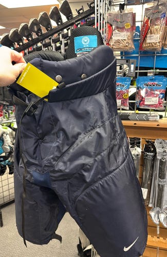 WM MD rare vintage +3" Nike Womens navy blue (Used) Medium Blue Senior Hockey Pants pro stock