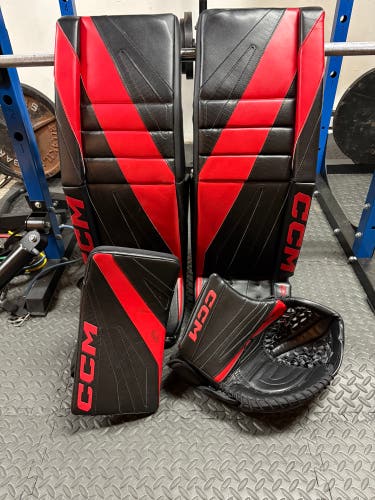 34+1" 2025 CCM EFlex 7 Regular Goalie Full Set (Used)