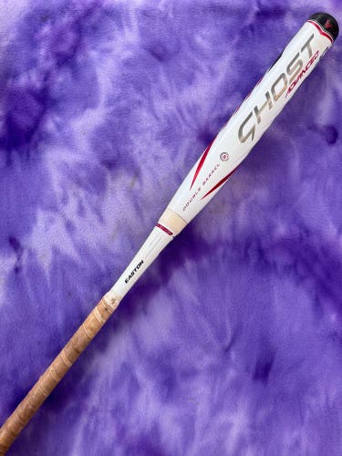 White 2022 Easton Ghost Advanced Composite Bat (-10) Composite 22 oz 32" (Used)
