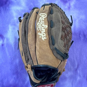 Brown Rawlings The Mark of a Pro RH Pitcher's Baseball Glove 12.5" (Used)