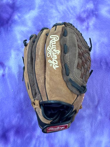 Brown Rawlings The Mark of a Pro RH Pitcher's Baseball Glove 12.5" (Used)