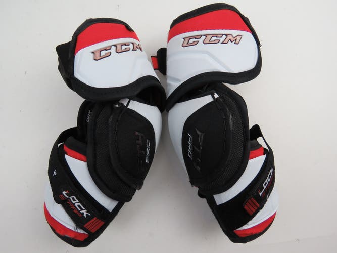 CCM FT4 Pro NHL Pro Stock Hockey Player Elbow Pads Protective Senior Size Small