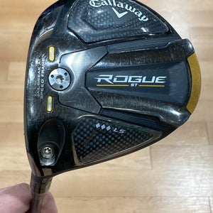 Used Men's Callaway Rogue ST Triple Diamond LS Left Handed Driver | R Flex | Evenflow Riptide Shaft