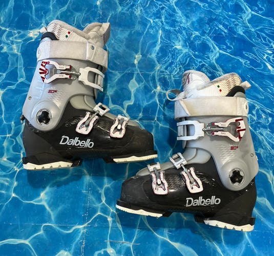 Mondo 25 & 25.5 Women's Dalbello Luna 80 Ski Boots (Used)