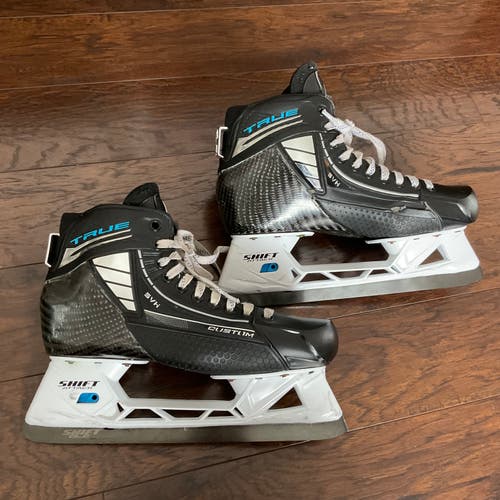 True SVH Custom Goalie Skates - size ~10.5