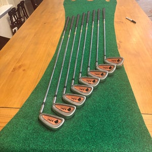 Golf Irons: King Cobra Right Handed Iron Set (Used)