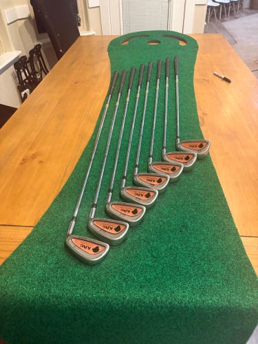 Golf Irons: King Cobra Right Handed Iron Set (Used)