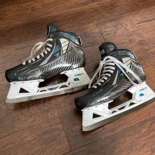 True SVH Custom Goalie Skates - size ~10.5