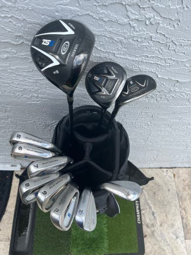 Junior US Kids Golf US kids Tour Series 51" Right Handed Clubs (Full Set) Junior 11 clubs bags