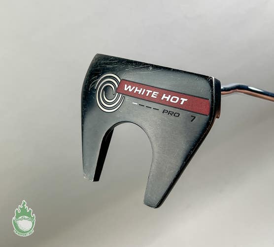 Used Right Handed Odyssey White Hot Pro #7 34" Putter Steel Golf Club