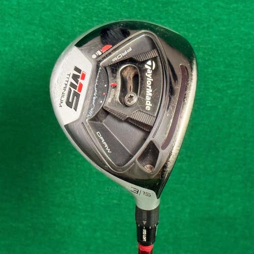 TaylorMade M5 Titanium 15 Fairway Wood 3 Matrix Ozik TP F6M2 Extra Stiff