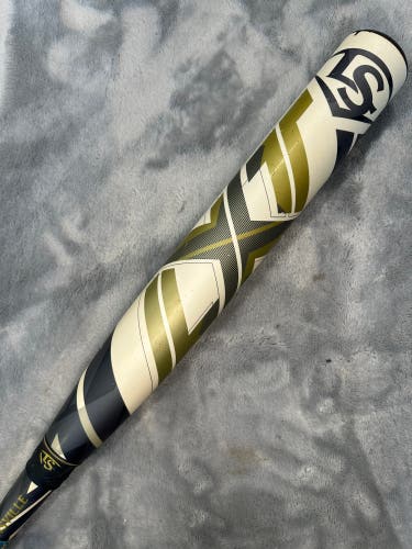 White 2021 Louisville Slugger LXT Composite Bat (-10) Composite 21 oz 31" (Used)