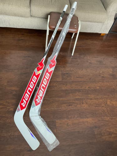 Senior Bauer Supreme Shadow Regular Goalie Stick 26" Paddle Pro Stock (New)