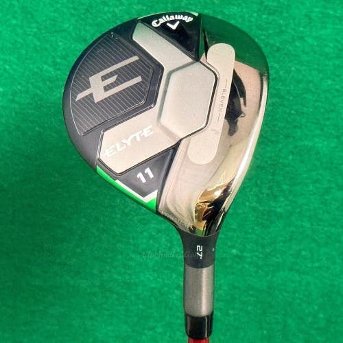 Callaway ELYTE 27 Fairway Wood 11 Even Flow Max Carry 5.5 50G Regular w/HC