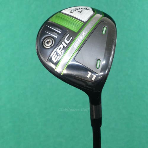 Callaway EPIC MAX Fairway 11 Wood Fujikura Atmos Red FW 5R Graphite Regular & HC