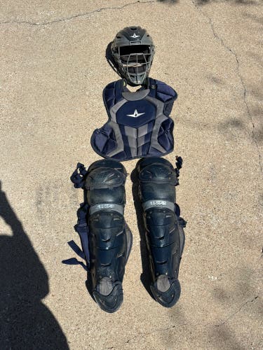 Navy All Star Future Star Catcher's Set (Used)